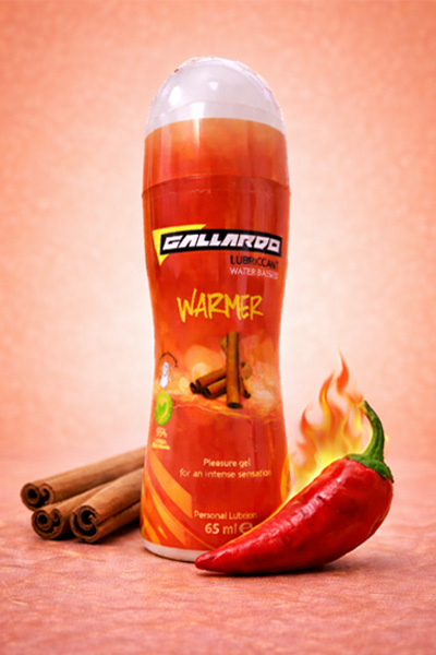 Gallardo Warmer Water-Based Lubricant 65ml